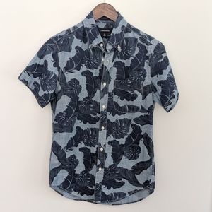 J.Crew Jeans Hawaiian Button Down NEW XS
